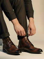 Brown Shaded Boots