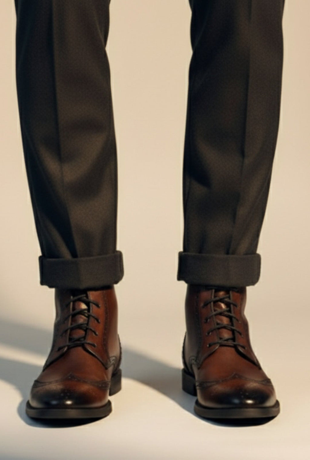 Brown Shaded Boots