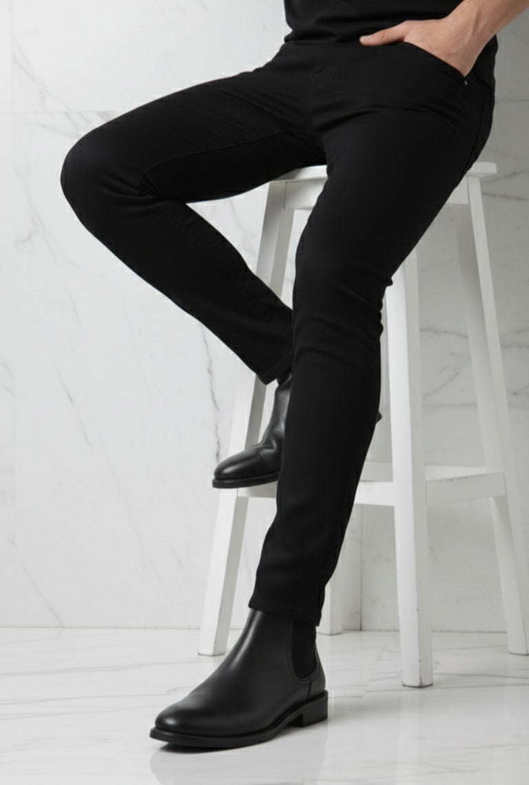 Black Chelsea Boots