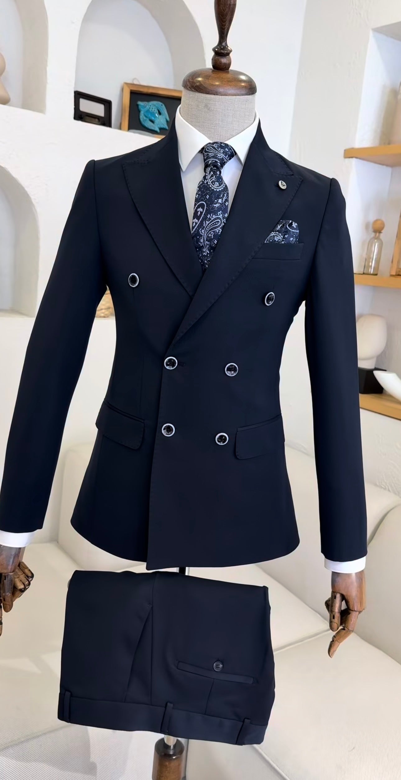 Black Slim Fit Suit