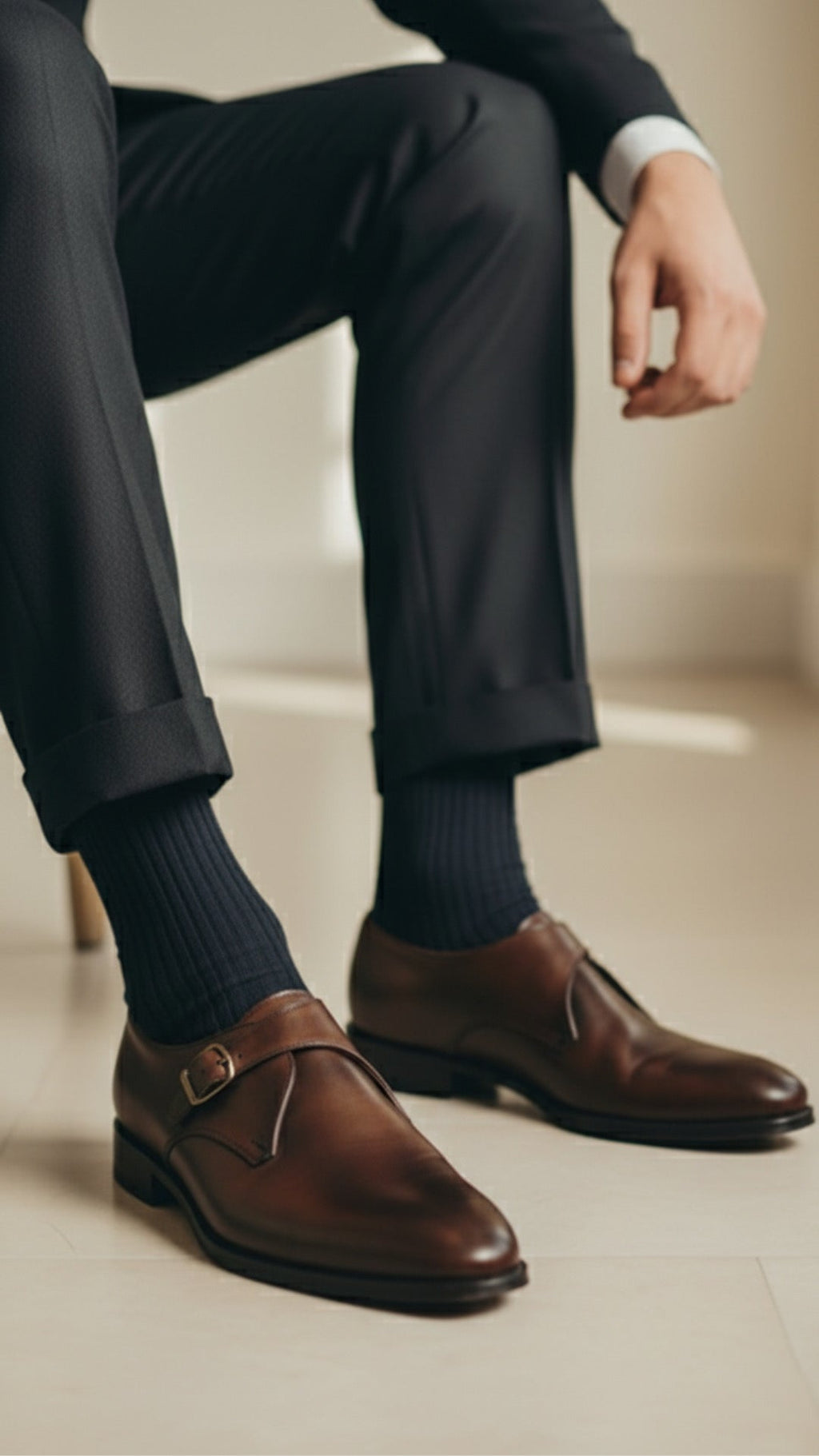 Brown Single Monk