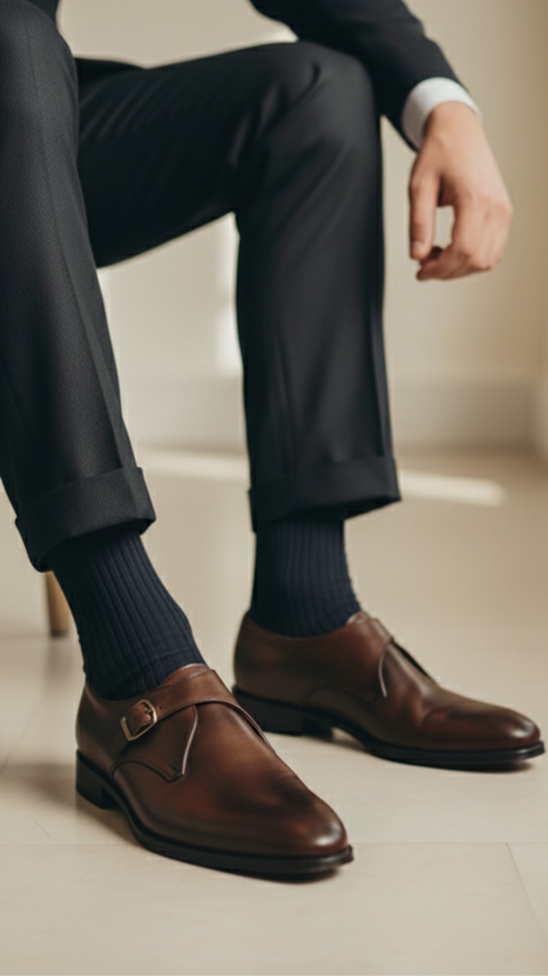 Brown Single Monk