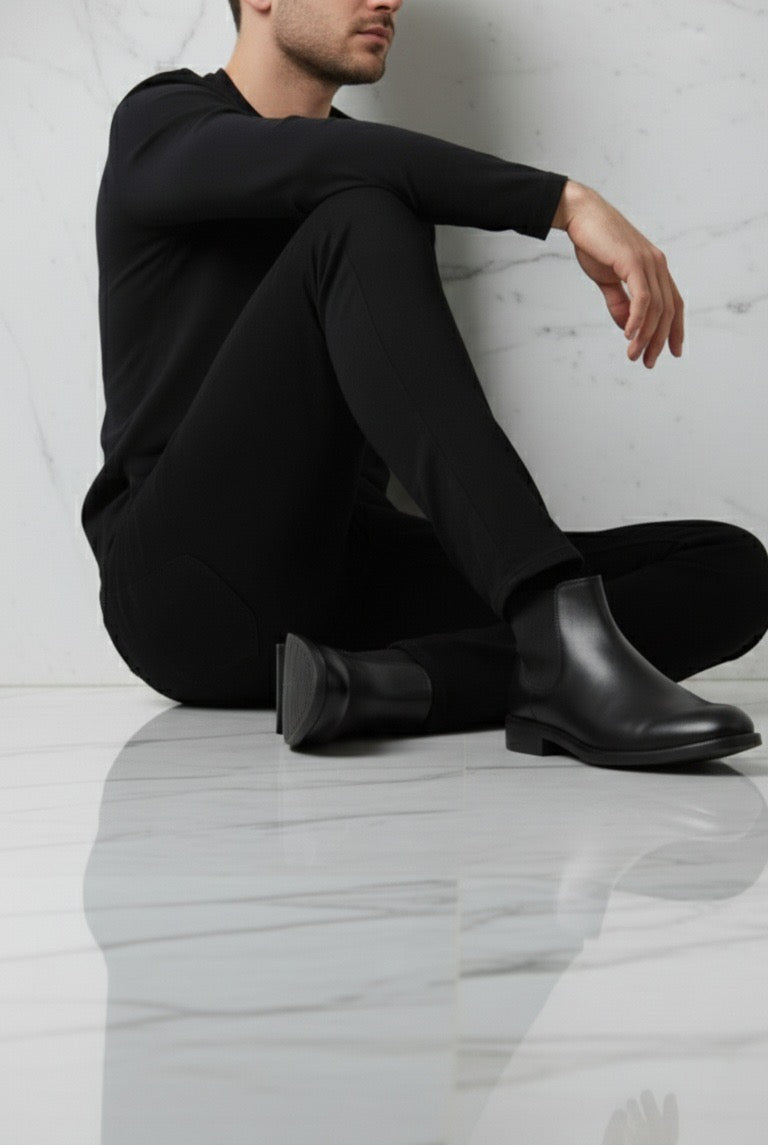 Black Chelsea Boots