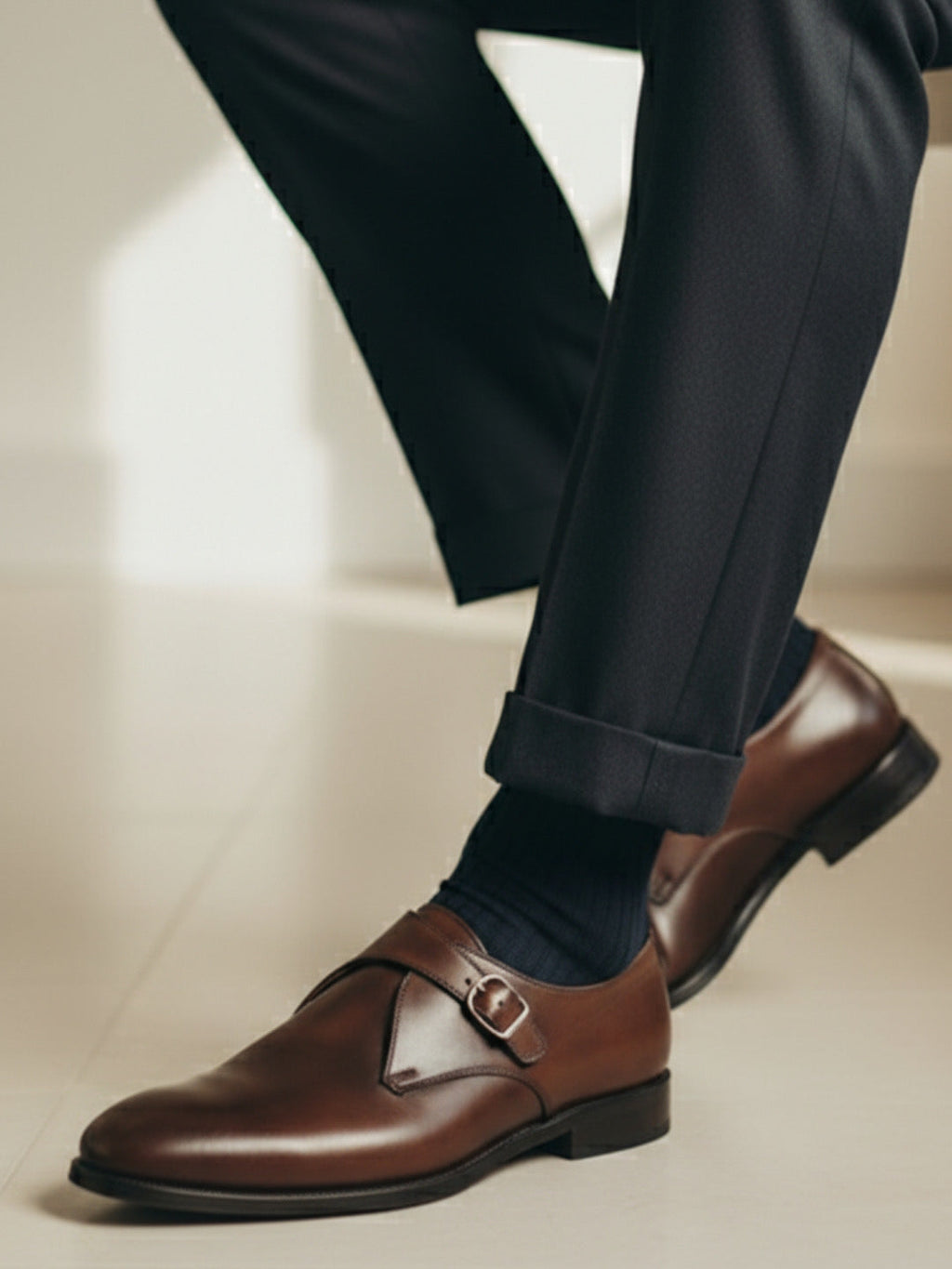 Brown Single Monk
