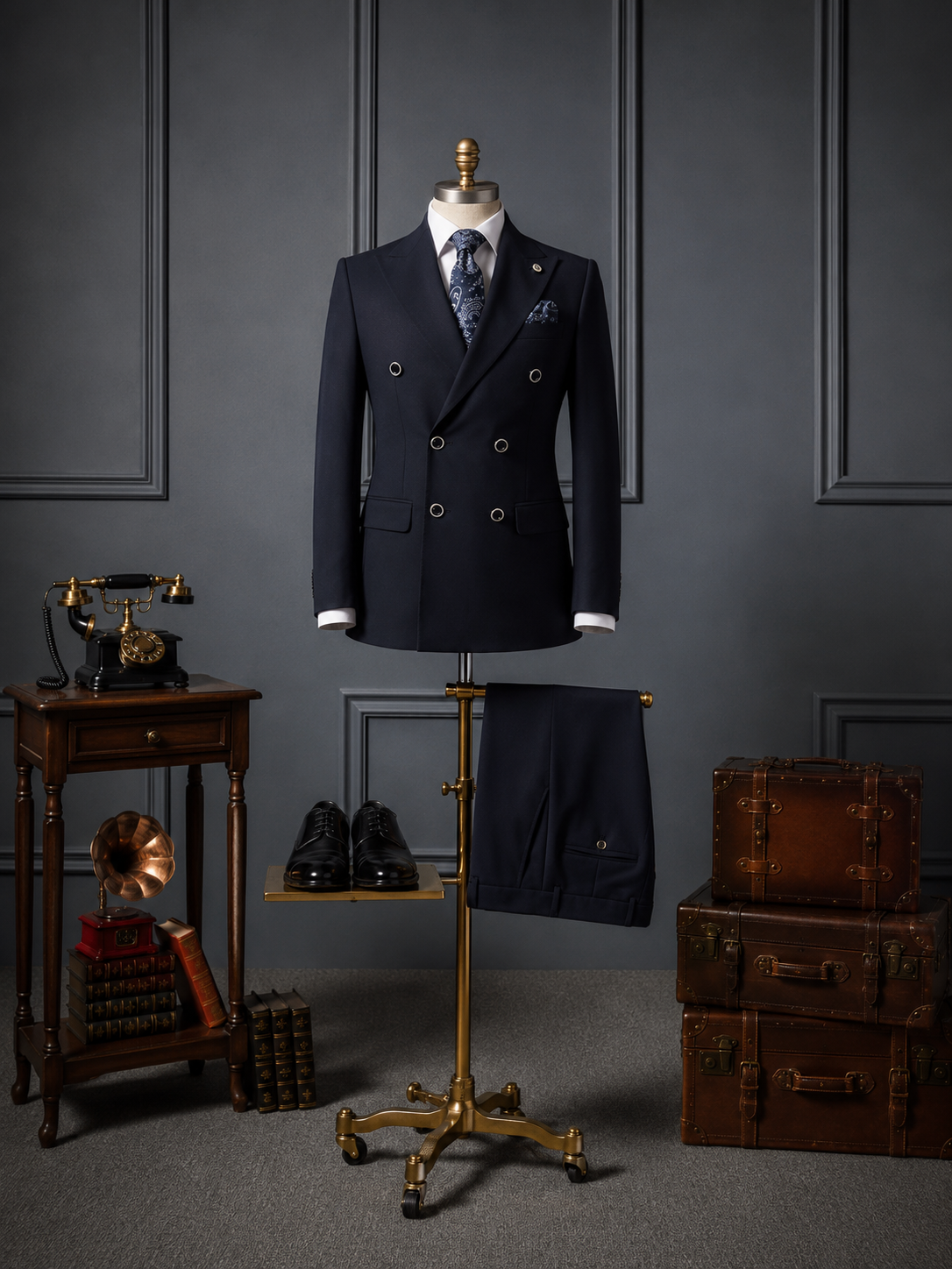 Midnight Blue Slim Fit Suit