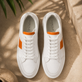 Casual White Low-Top Sneakers