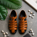 Tan Fisherman Sandals