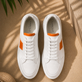 Casual White Low-Top Sneakers