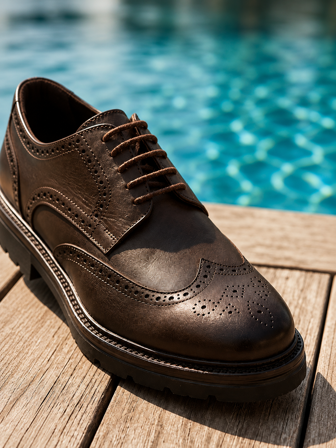 Brown Wingtip Derby