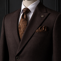 Chocolate Brown Suit
