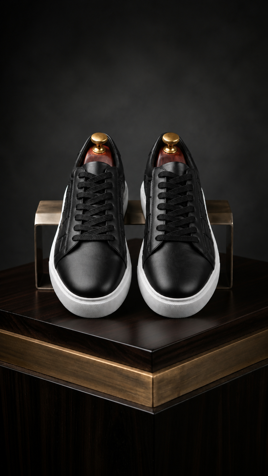 Noir Weave  Sneakers