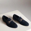 Black Suede Loafer