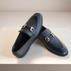 Black Grainy Loafer