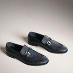 Black Grainy Loafer