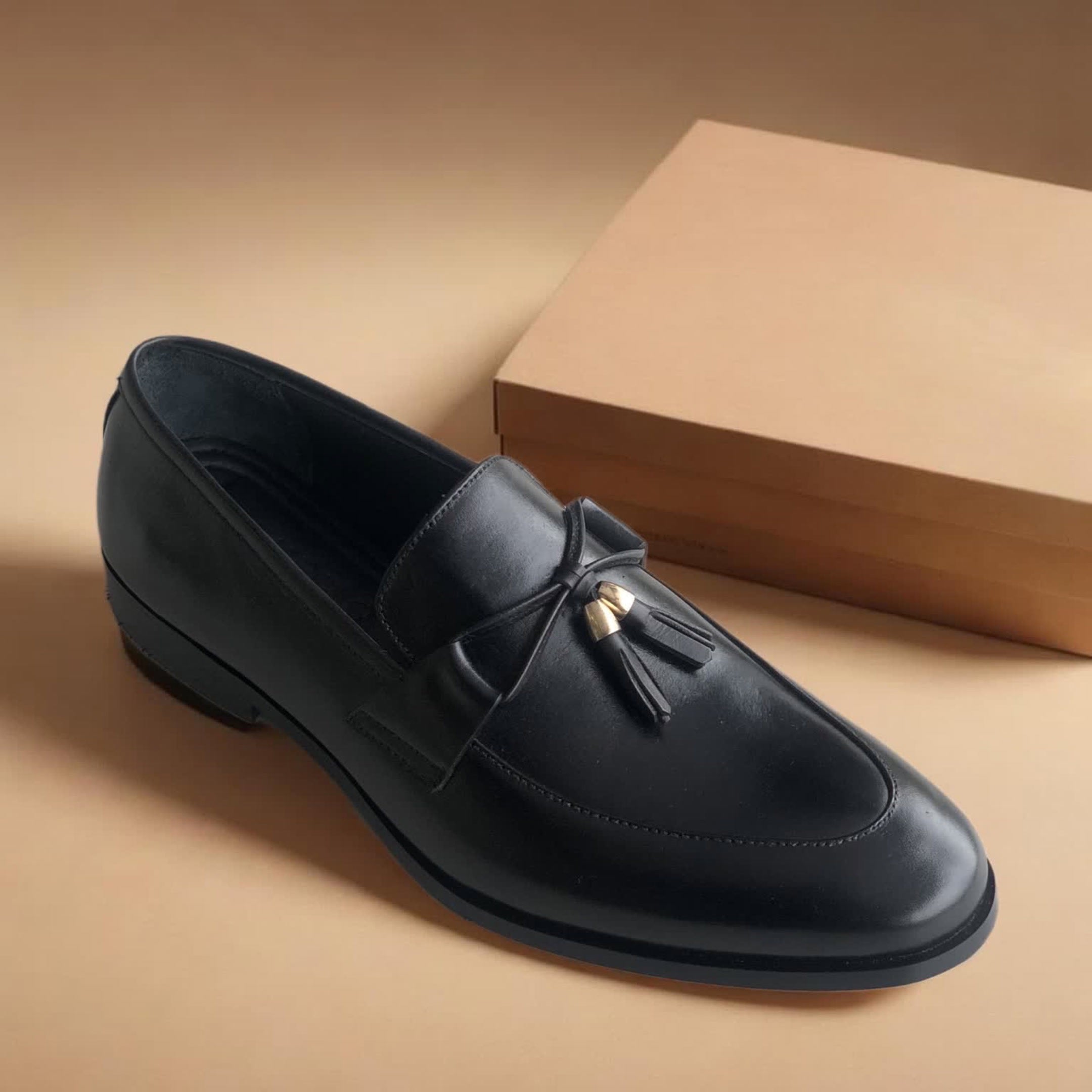 Black Tassel Loafers Secondary image
